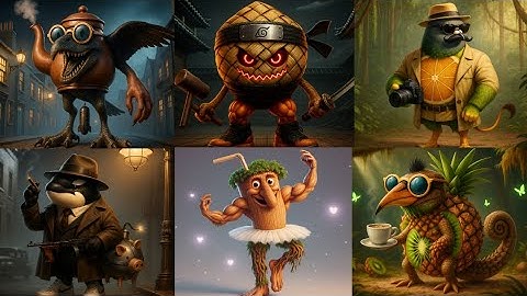 Mixed Italian Brainrot: Mixed Brainrot Characters Meme Part 12