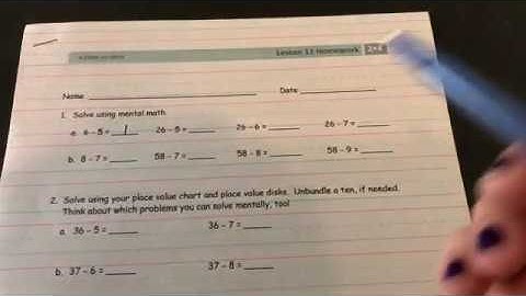 Math - Module 4 - Lesson 11