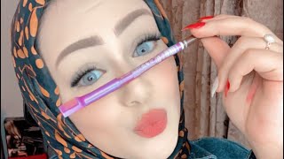 اسهل طريقه لرسم الحواجب بالقلم باستخدام قلمNm??