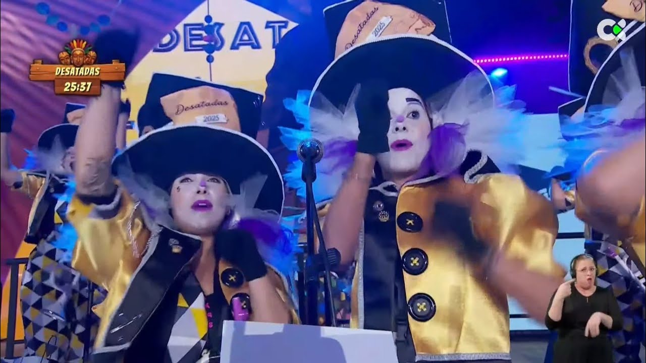 Murga Las Desatadas 2025 | 2ª Fase de Murgas Adultas de Santa Cruz de Tenerife