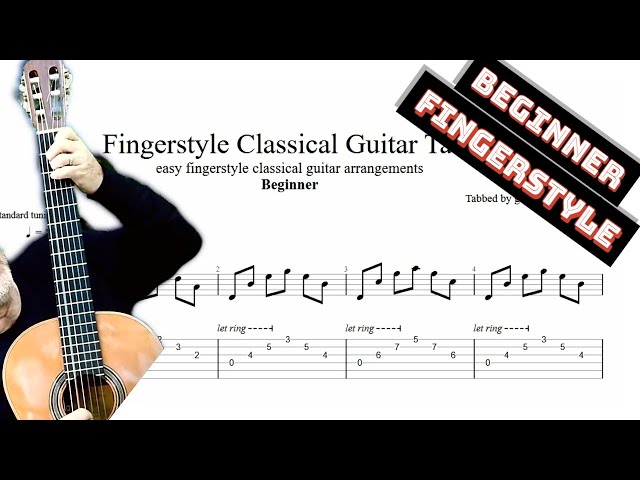 How to Play Easy Classical Songs on Guitar