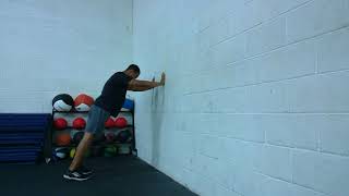Wall Lean Reverse Piston
