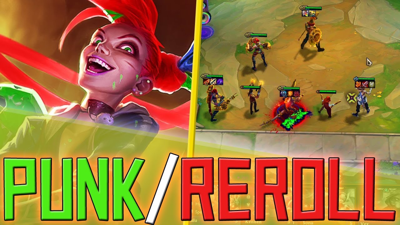 Punk Reroll is Godlike - Teamfight Tactics Set 10 PBE - YouTube
