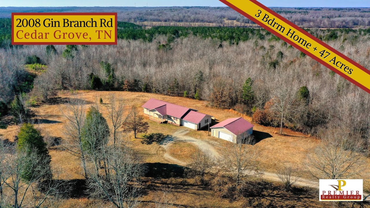 (𝐒𝐎𝐋𝐃) 𝐅𝐎𝐑 𝐒𝐀𝐋𝐄 Home + 47 Acres in Carroll County, Tennessee YouTube
