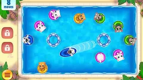 Talking Tom Pool Level 3 - Walkthrough
