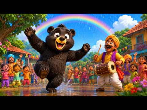 Kalu the Bear Trainer Is Here | Bear Dance | Hindi Rhymes for Kids | Kalu Madari Aaya | Fun Song ...