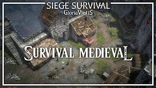 SIEGE SURVIVAL Gloria Victis Gameplay Español Ep 1 - SURVIVAL MEDIEVAL