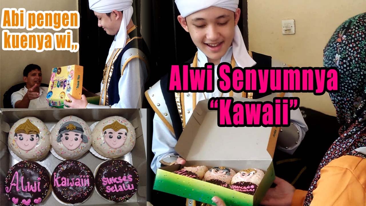 Cieee Dapat Hadiah Yang mirip Sama Wajah Aden || Senyum Alwi Bikin Meleleh kaum hawa