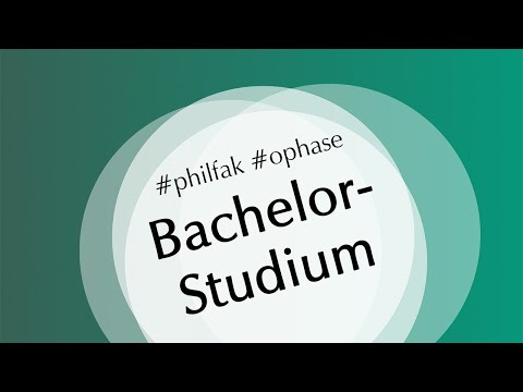 Einführung in die Bachelorstudiengänge | Philosophische Fakultät