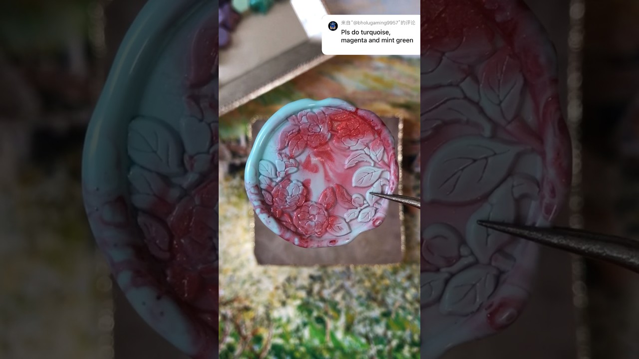 Turquoise magenta mint green 