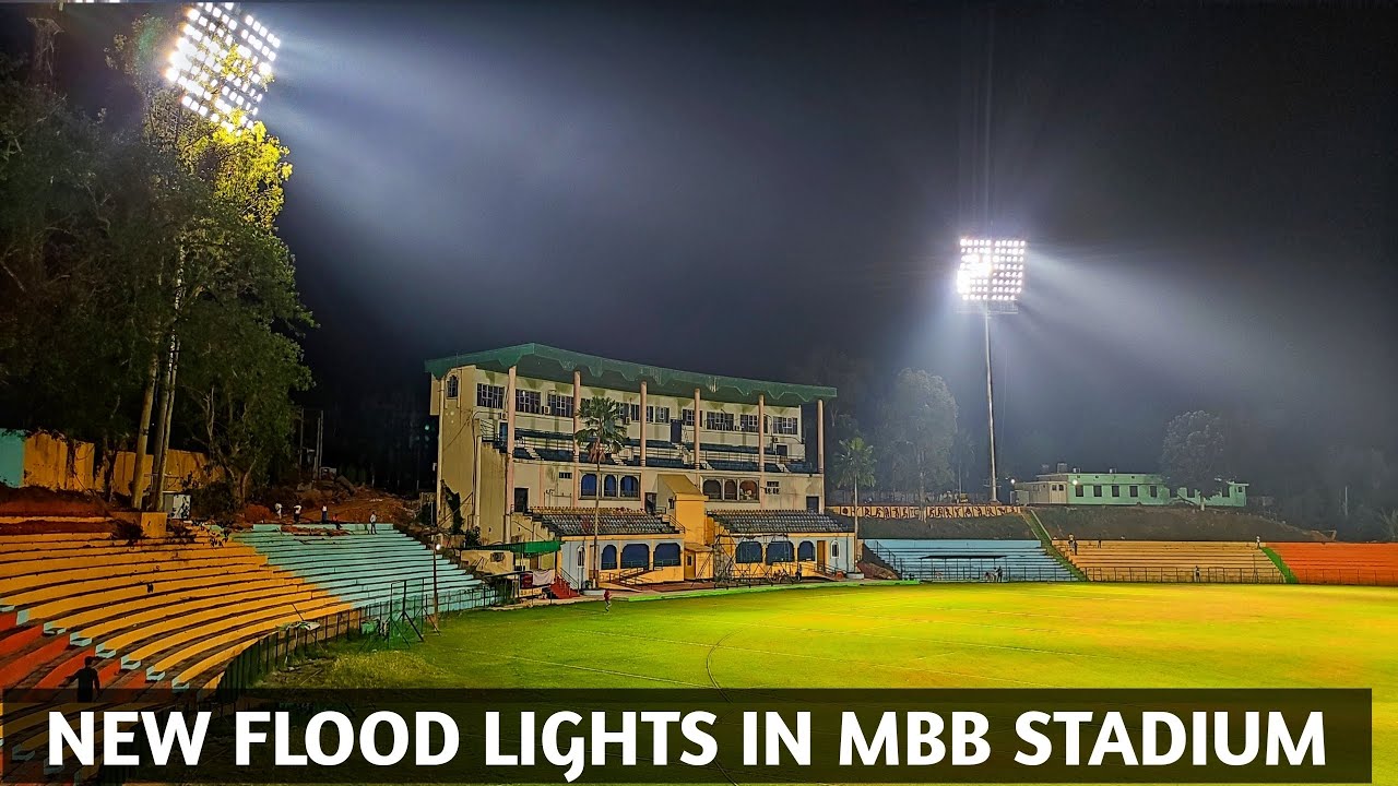 NEW MBB STADIUM'S FLOOD LIGHT, AGARTALA