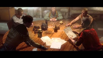 Wolfenstein: The New Order - A Mystery: Croatian Limestone "Find Set Roth" HQ Meeting Cutscene PS4
