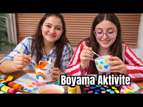 ÖYKÜ VE ARKADAŞI İLE RENKLİ AKTİVİTE