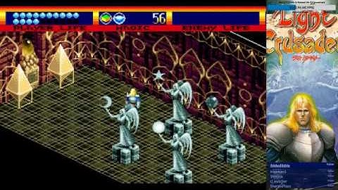 Light Crusader (1995, Sega). 100% Прохождение. [En/Ru]. #2.