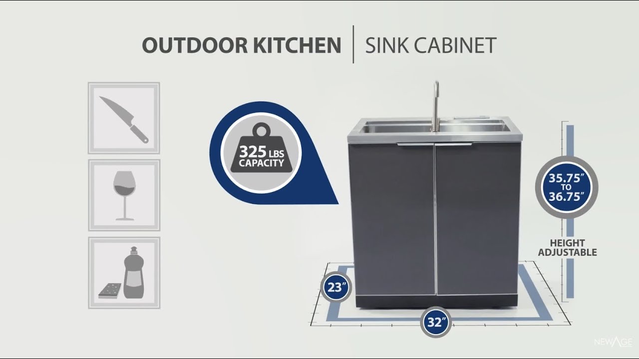 Outdoor Kitchen | Sink  Cabinet