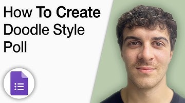 How to Create a Doodle Style Poll in Google Forms [2025 Full Guide]