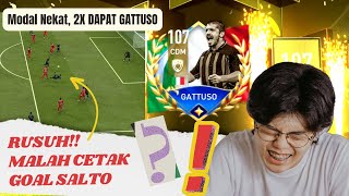 KALIAN HARUS LIHAT !! 2X GATTUSO, GOL SALTO DAN REVIEW DI RUSUH ?!!  - FIFA MOBILE