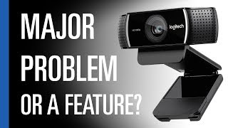 Logitech C922 Webcam Review...Recorded on the C922