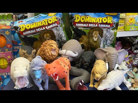 Unboxing Dominator animali della savana!! By @#sbabam