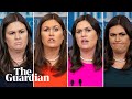 Sarah Sanders and her fiery relationship with the media