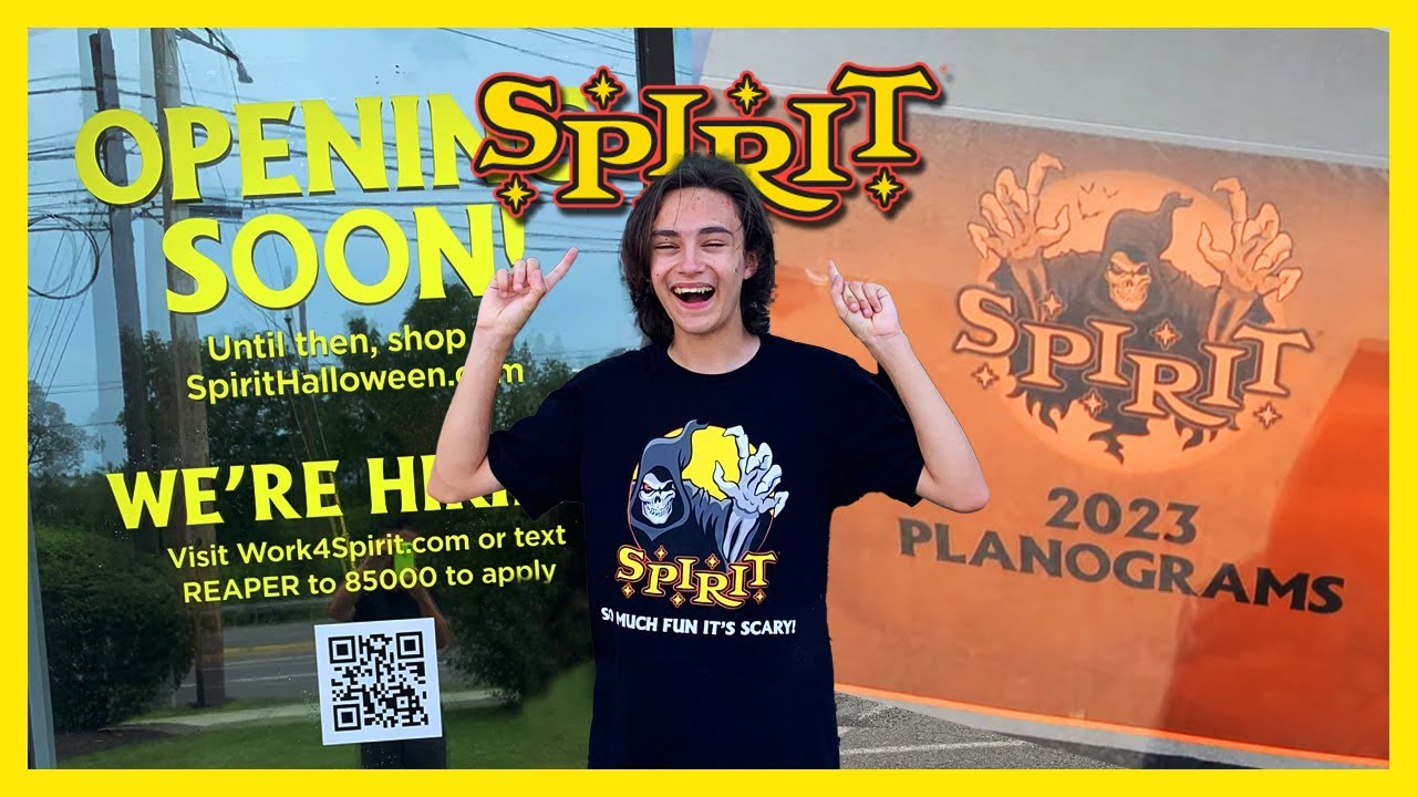 Spirit Halloween 2023 LOCAL STORES FOUND! | Signs Up + Planograms - Spirit Halloween 2023