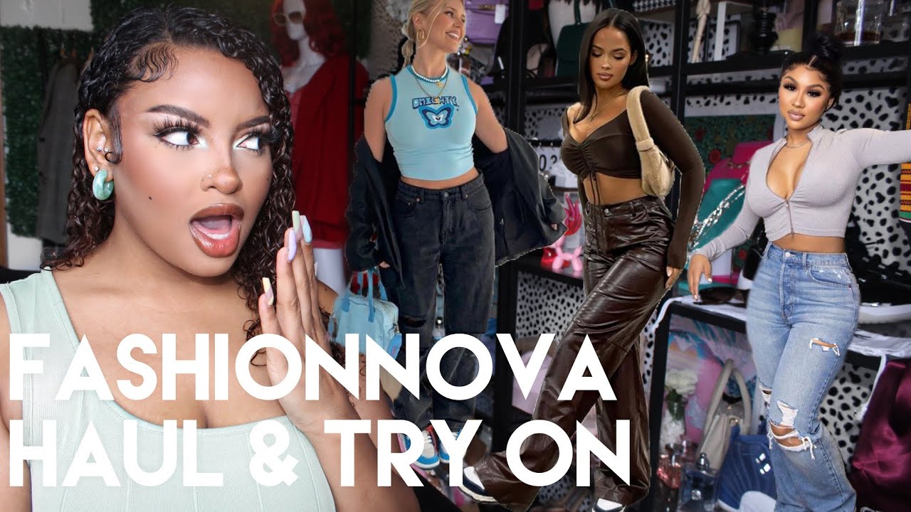 TRENDING 90s BOYFRIEND/MOM JEANS | Fashionnova Haul & Try On | Sizes: 7,9,11,13 | Amber Vallen 2021