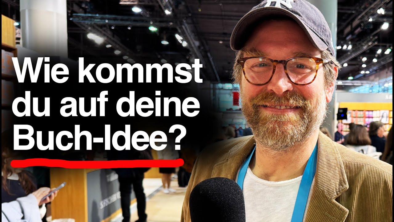 12 Autoren verraten, wie sie auf ihre Ideen kommen 💡 Frankfurter Buchmesse 2025