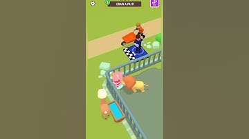 Zoo happy animals draw a path#zoo#happyanimals#animalgame@ADGameplay97.