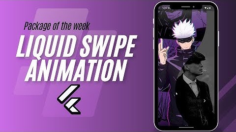 Flutter Liquid swipe Animation 🔥 | Flutter widgets | Flutter Basics