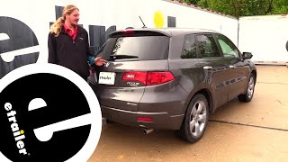 etrailer | Install: Curt Trailer Hitch Receiver on a 2009 Acura RDX