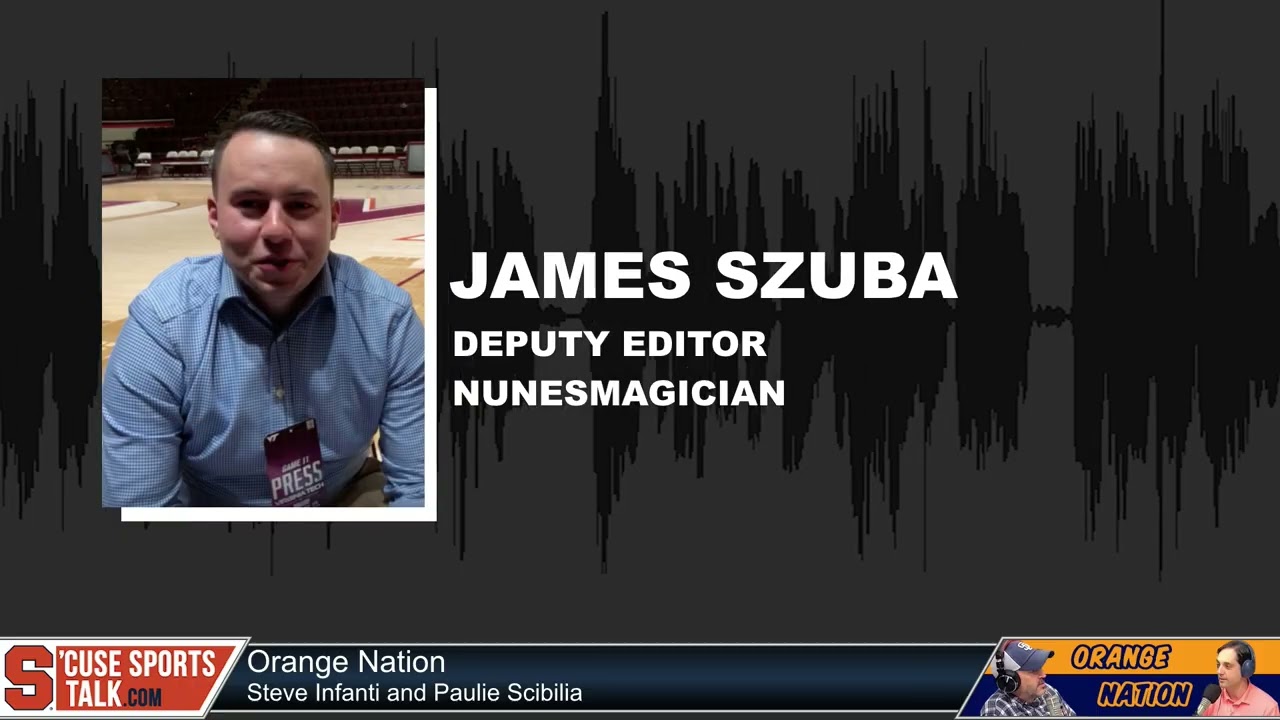 James Szuba on Syracuse MBB's 2025-26 Season, Hopes for Future
