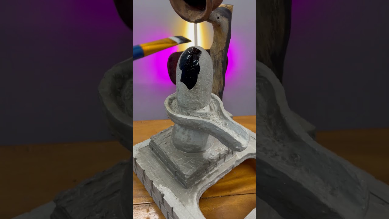 Thermocol Shivalingam Water Fountain | 5V DC Pump Working Model | DIY Craft | kl3tech