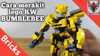 Tutorial merakit lego kw Transformers Bumblebee versi Robot