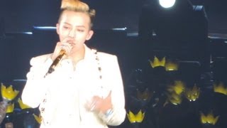 20130518- G-dragon One Of A Kind Solo In Hong Kong ( Talk )