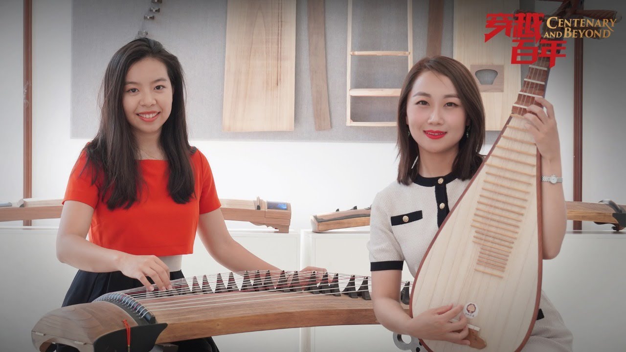 Live: How traditional Chinese musical instrument Guzheng is made in Lankao