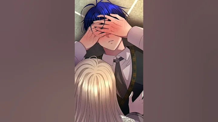 He is blushing after kissing her😏🤣|| why are they so cute 😭❤️#manhwarecap#webtoon#fanart#manhwaedit