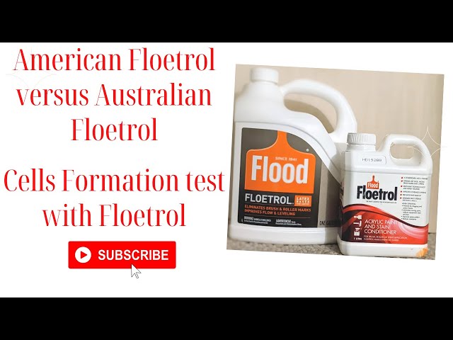 EXPERIMENT AUSTRALIAN FLOOD FLOETROL VERSUS WATER IN THE CELL  ACTOVATOR RECIPE INCLUDED 