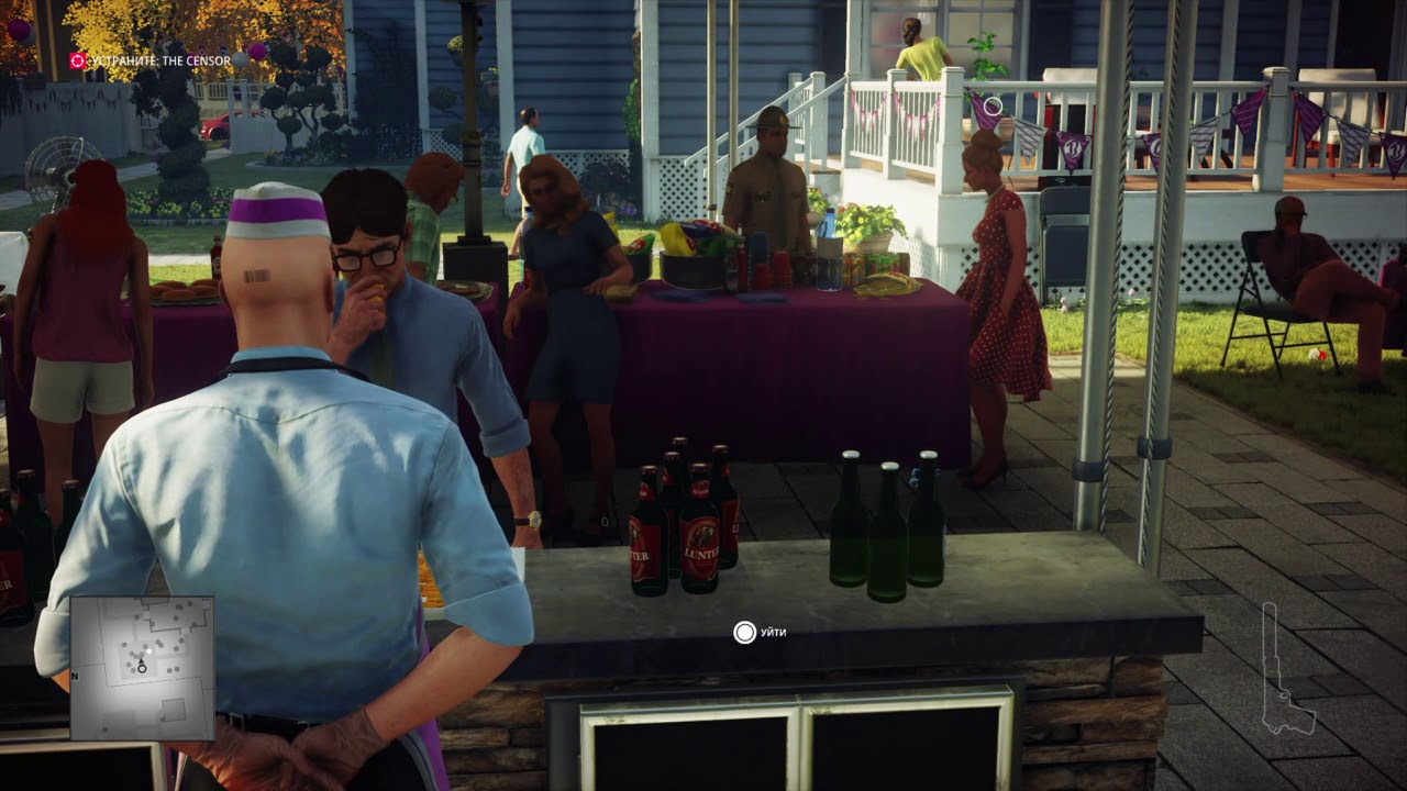 HITMAN 2 Elusive Target: The Serial Killer (Censor)