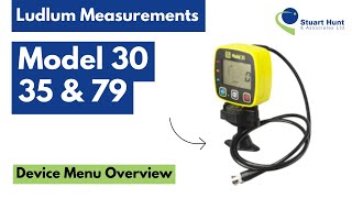 Models 30, 35, and 79 Device Menu Overview | Ludlum Measurements