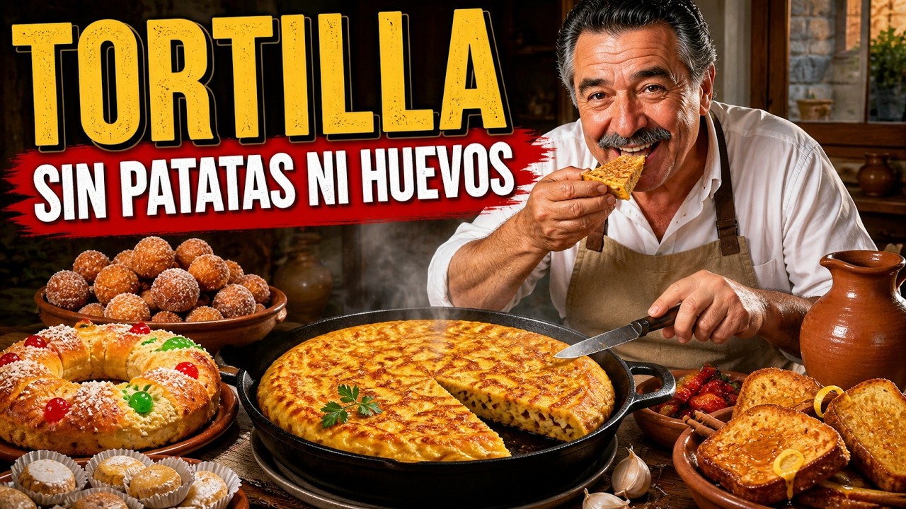 25 RECETAS DE FIESTA OLVIDADAS DE LAS ABUELAS POBRES DE ESPAÑA