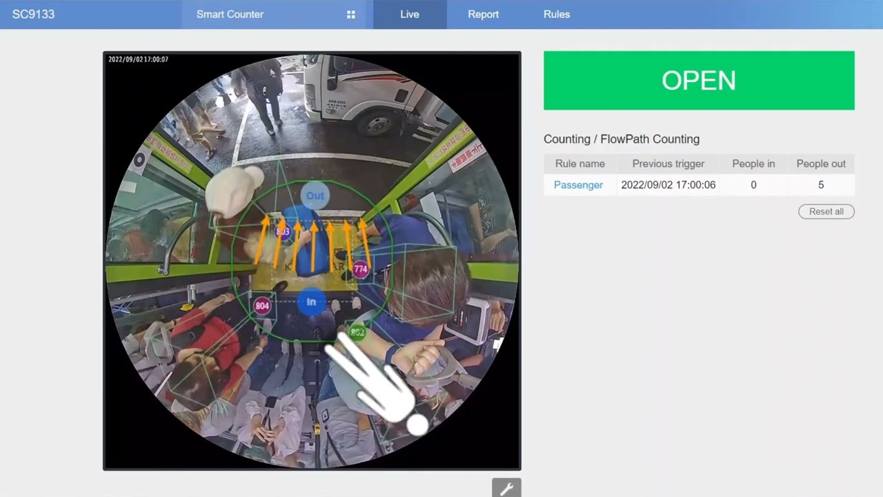 SC9133 (VIVOTEK) - システムケイカメラ