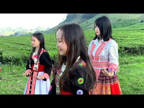 nkauj hmoob Van Ho nhay dance ベトナム 少女ダンス