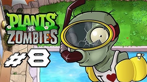 Plants Vs. Zombies - Gameplay Walkthrough Part 8 - Pool Party Z (World 3) (HD Let