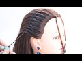 3 popular hairstyle for festival | open hairstyle | ponytail hairstyle