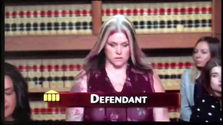 Glitter and Gold Bengals on Judge Judy