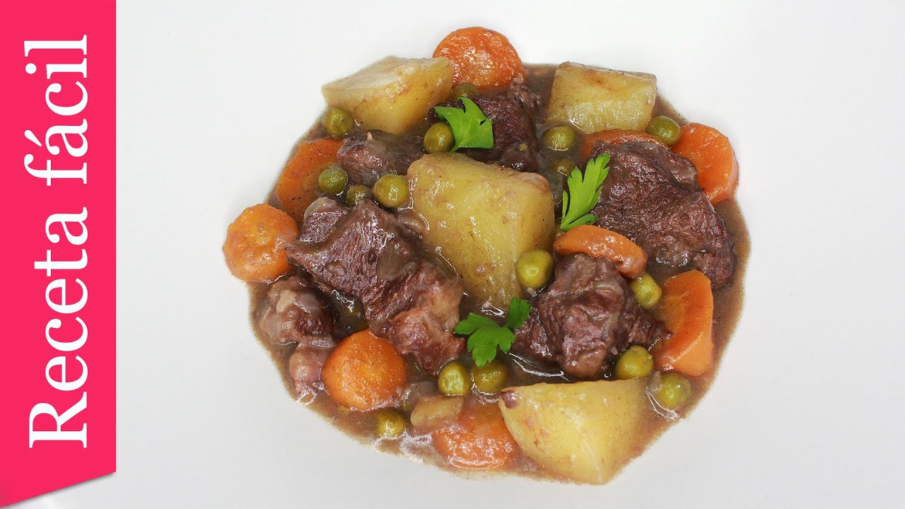 Estofado de ternera con patatas, una receta clásica y sencilla | Receta casera y fácil