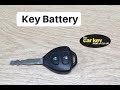2013 Toyota Yaris change key battery HOW TO