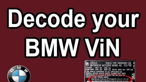 Bmw Motorcycle Vin Number Decoder | Reviewmotors.co