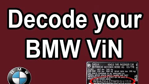 How to Decode BMW ViN