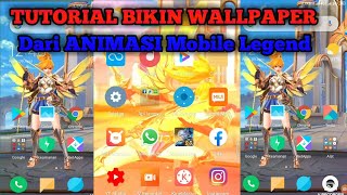 Tutorial Cara Pasang"Wallpaper Animasi"Hero Mobile Legend di Hp kalian Tanpa Launcher screenshot 1